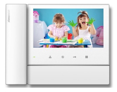 Commax CDV-70NM (Белый) видео домофон с трубкой и памятью